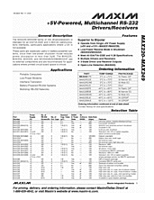 DataSheet MAX220­ pdf